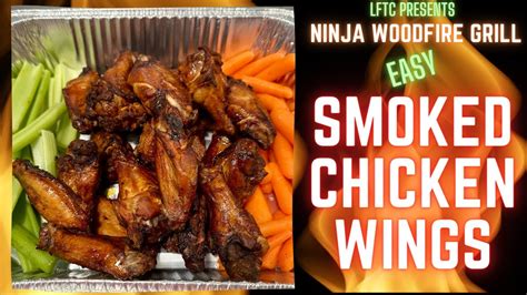 smoked chicken wings ninja woodfire grill